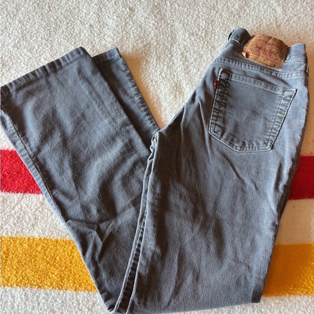 Levi's Gray Corduroy pants